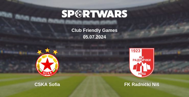 Де дивитись матч CSKA Sofia - FK Radnički Niš