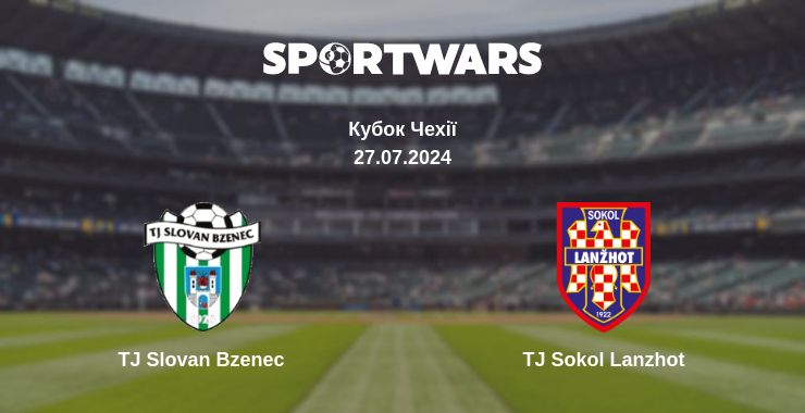 Де дивитись матч TJ Slovan Bzenec - TJ Sokol Lanzhot