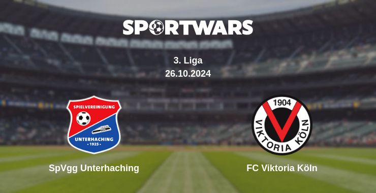 Де дивитись матч SpVgg Unterhaching - FC Viktoria Köln