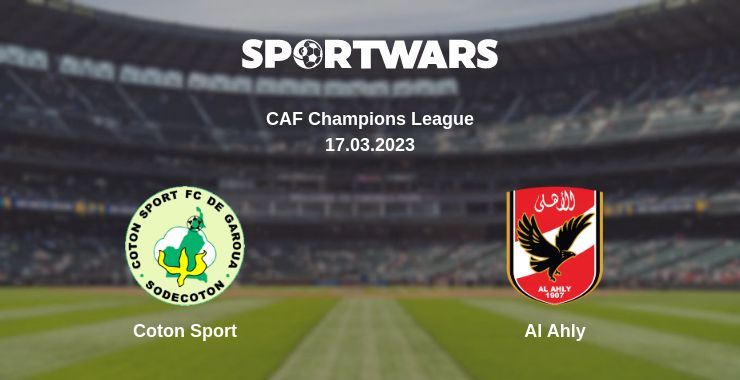 Де дивитись матч Coton Sport - Al Ahly