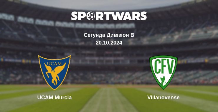 Де дивитись матч UCAM Murcia - Villanovense