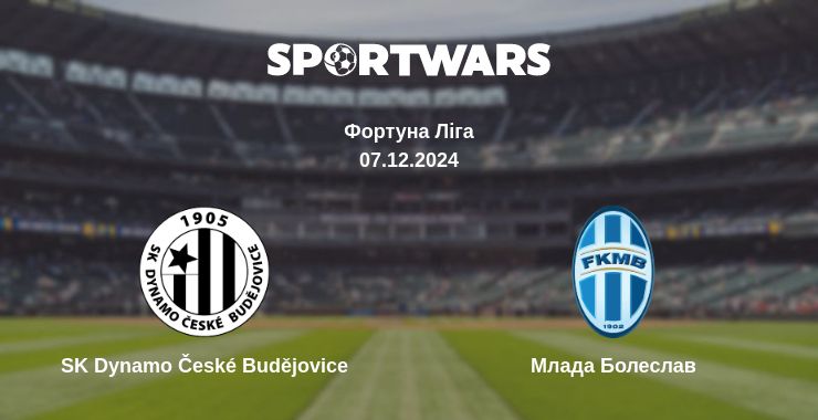 Де дивитись матч SK Dynamo České Budějovice - Млада Болеслав