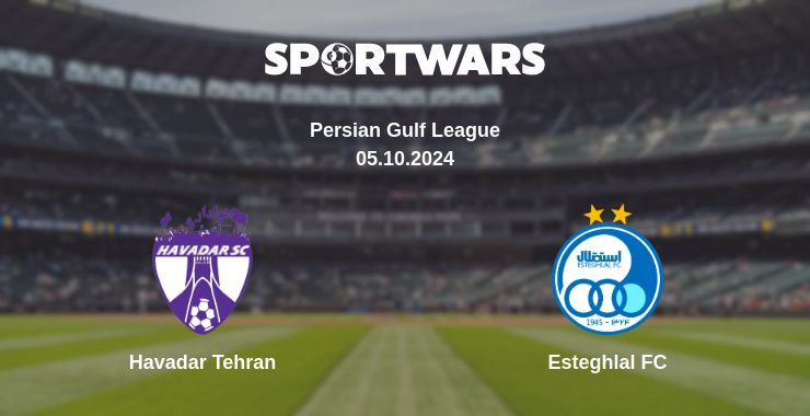 Де дивитись матч Havadar Tehran - Esteghlal FC