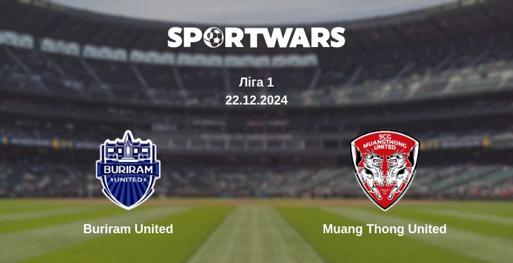 Де дивитись матч Buriram United - Muang Thong United