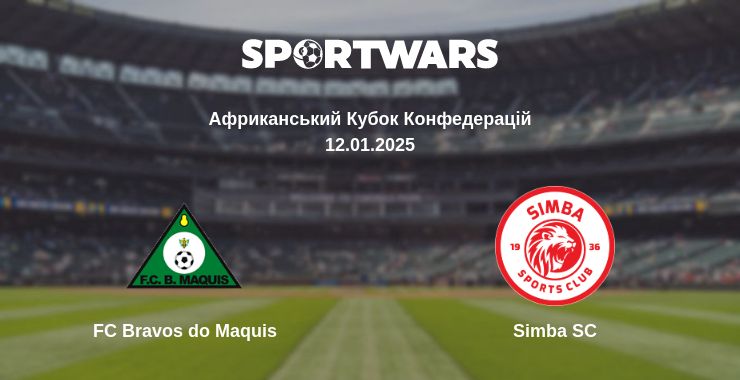 Де дивитись матч FC Bravos do Maquis - Simba SC