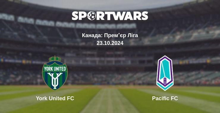 Де дивитись матч York United FC - Pacific FC