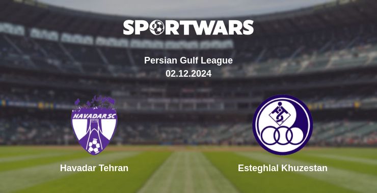 Де дивитись матч Havadar Tehran - Esteghlal Khuzestan