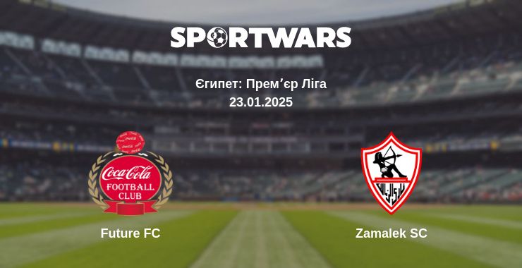 Де дивитись матч Future FC - Zamalek SC