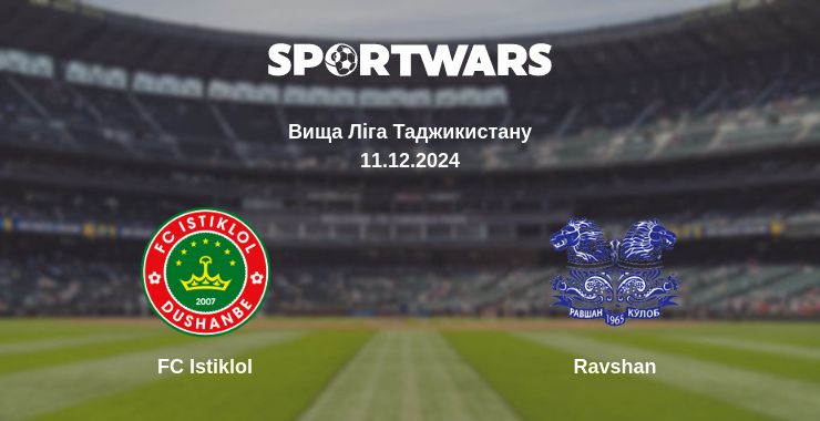 Де дивитись матч FC Istiklol - Ravshan