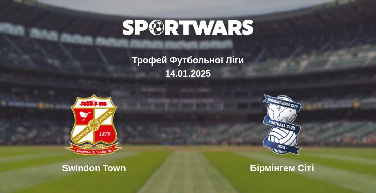 Де дивитись матч Swindon Town - Бірмінгем Сіті